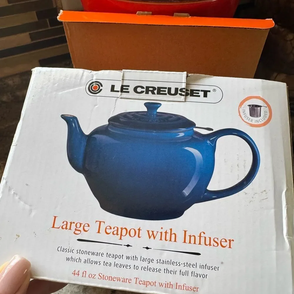 Le Creuset Blue Coffee & Tea Accessories